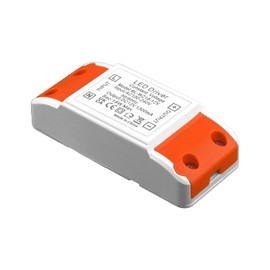 LED Transformer 12 V, LED Transformer 18 W Transformer 230 V to 12 V, No LED Flicker, No Transformer Noise, LED Low Voltage Transformer for G4 MR16 GU5.3 LED, Pack of 1