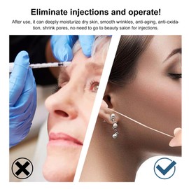 Protein Line 12 x 10 Pieces Collagen Silk Threads for Silk Thread, Lifting Thread Lifting for Skin Tightening, Collagen Silk Threads, Collagen Silk Threads for Lifting Thread Lifting for Skin