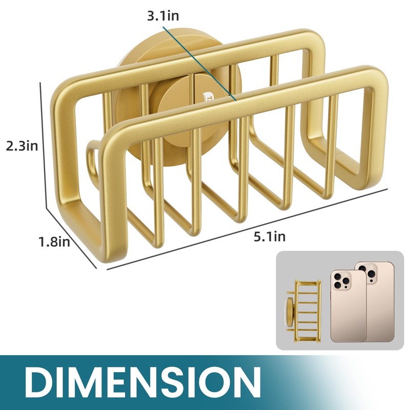 TAILI Sponge Holder with Strong Sucion Cup,Sponge Holder for Kitchen
