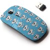 2.4G Wireless Mouse with Cute Pattern Design for All Laptops