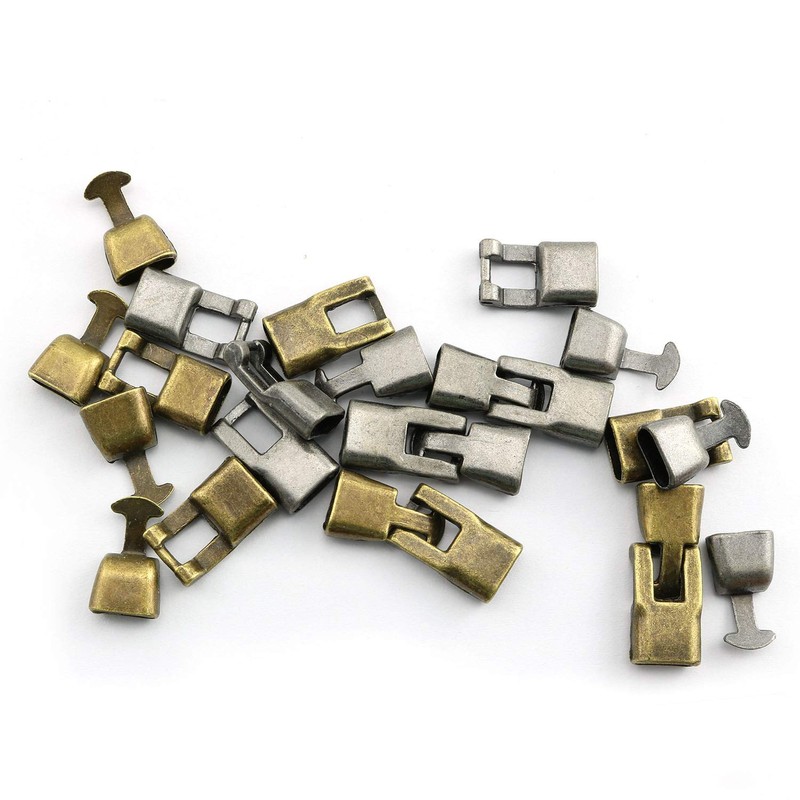 NX Garden 12 Sets Antique Silver and Antique Bronze Alloy