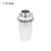 PATIKIL Lighting Cord Grips Connector, Carbon Steel Light Cable Glands