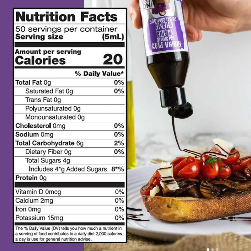 Nonna Pia’s Cabernet Merlot Balsamic Glaze - IGP Certified Balsamic