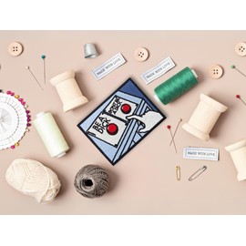 Finally Home Iron-On Patch – Dont be a Dick | Adult Patches, Funny Iron-On Patches, Denim Jackets, Vintage Patches, Comic Patches, Saying Iron-On Patches