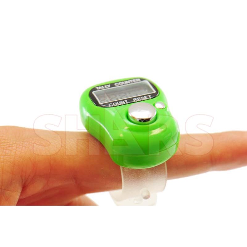 Shars 5 PCS LCD Electronic Digital Golf Finger Hand Held