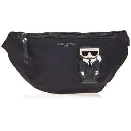 KARL LAGERFELD Paris Women's AMOUR Handbag, BLACK MULTI, 1SZ