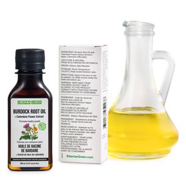 Siberian Green Burdock root Oil with Calendula Oil extract 100ml