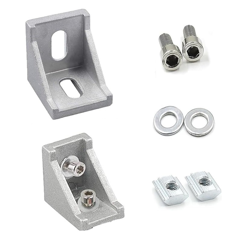 Rhea 3030 Series Aluminum Profile Connector Set 20pcs Corner Bracket