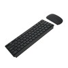 2.4G Wireless Keyboard Mouse Combo Ergonomic 64 Key Keyboard 3