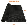 65"*40" Under Grill Mats for Outdoor Grill,2.0mm Thick Heavy Duty