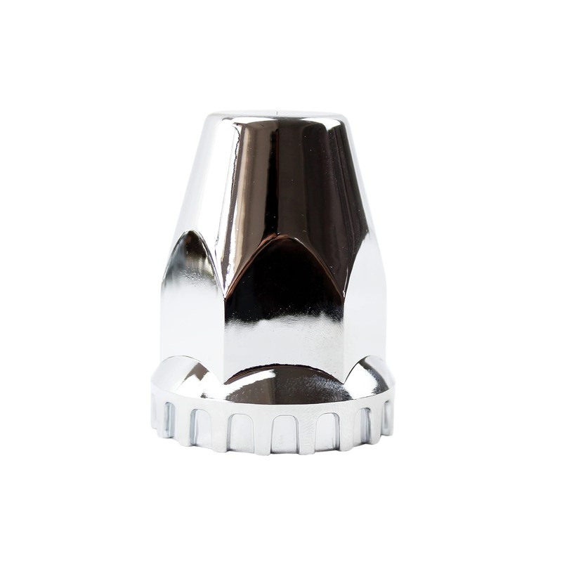 MRJLK 33mm Chrome ABS Plastic Screw-on Standard or Spiked Lug