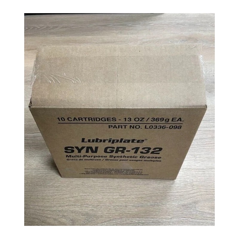 Lubriplate SYN GR-132 Multi Purpose Synthetic Grease L0336-098 13oz Cartridges