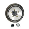 Pre-Greased Hub Drum Kit, 3.5K, 5 x 4.5, 1/2" Studs