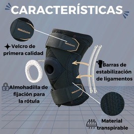 Wekaloom Knee Support and Ice Pack (Large)