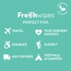 FreshWipes Body Wipes for Adults – 12 Pack - Unscented