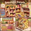 Cutefun Book Nook Kit - DIY Miniature Dollhouse Kit for