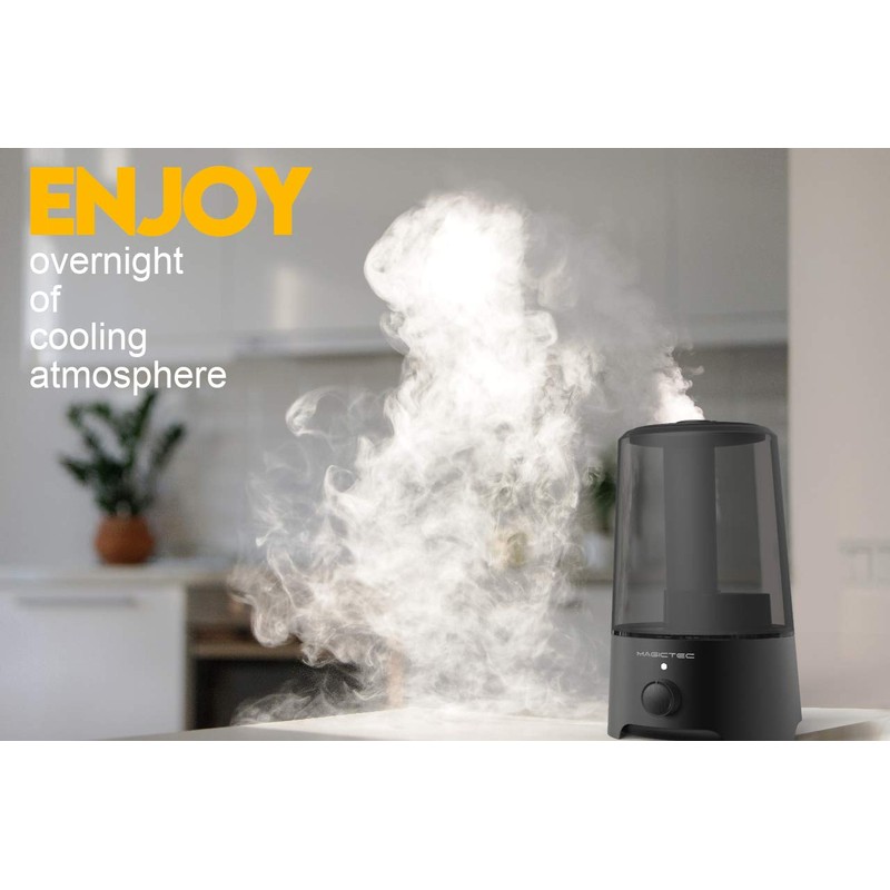 Cool Mist Humidifier, Magictec 2.5L Bedroom Essential Humidifier Diffuser, Baby