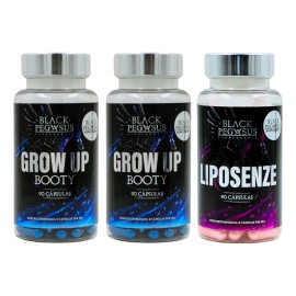 2 Glúteo Peptonas Colágeno + Quemador Grasa Corp Lipoenzimas