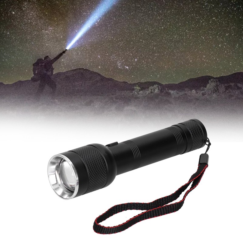 Flashlight USB Rechargeable 2000LM Waterproof Flashlight for Outdoor Adventure Hiking