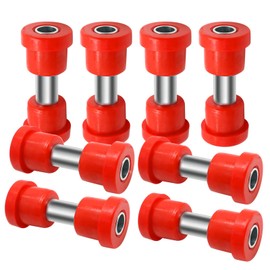 CADUFUELLY 1012303 Front Rear Leaf Spring Bushing Sleeves Kit, Golf Cart Lower Spring Bushing Kits Replacement for Club Car DS 1981-Up, Replaces 1015583