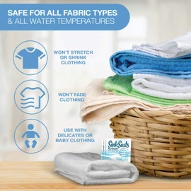 SinkSuds Travel Laundry Detergent Liquid Soap + Odor Eliminator for All Fabrics Including Delicates, Sink-Packets, 0.25 Fl Oz (Pack of 16)
