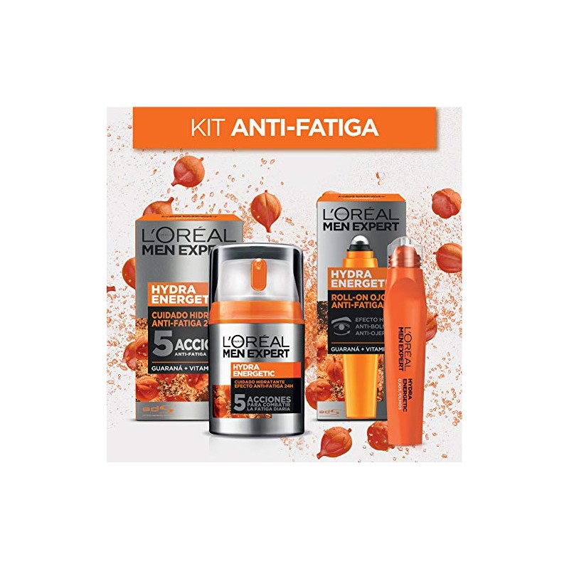 LOral Paris Men Expert Kit Hydra Energetic Crema para Hombre