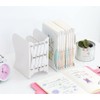 Bookstand Telescopic Bookshelf Folding Bookshelf Desktop Storage Metal Fashion Bookshelf