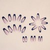 Long Coffin Press on Nails Square Fake Nails Long with