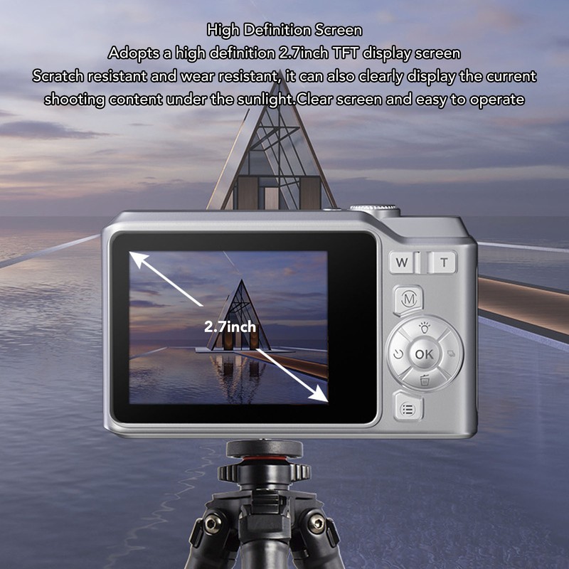 68MP Digital Camera FHD 1080P 2.7inch TFT Screen Manual Focus