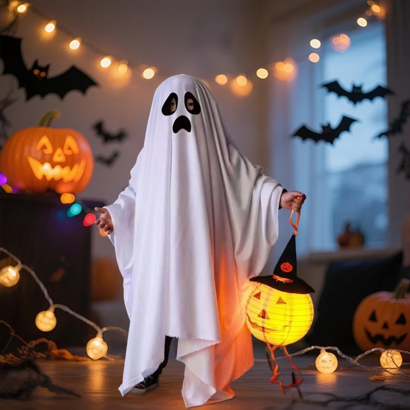 Harsever Dracula Ghost Cosplay, Halloween Costume, Ghost, Masquerade, Cosplay, Cloak,