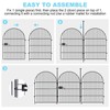 Okaygardn Garden Fencing 36 Inch High with Gate, 14 Panels