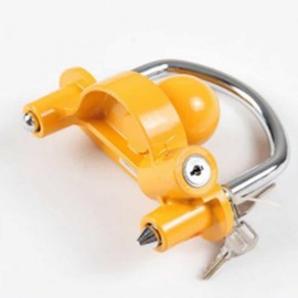 Coupler Lock, Trailer Coupler Anti-Theft Device for Caravans Trailer Coupler Lock
