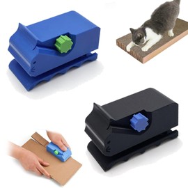 MOAZIFI 3D Printed Cardboard Cutter for Cat Scratchers, DIY Cardboard Cutter Tool & Cardboard Cutter, Professional Cardboard Cutter for DIY Cat Scratches for Cat Lovers