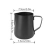 Milk Frothing Pitcher 304 Stainless Steel Coffee Steaming Milk Jug