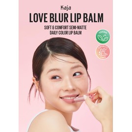 Kaja Love Blur Lip Balm - 06 Affection | Soft & Comfort Semi-Matte Blurring Daily Color Lip Balm | Shea Butter, Avocado Oil, Citrus Unshiu Peel Extract, Vitamin E Infused |4g / 0.14oz.