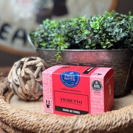 Amaretto Decaf Coffee Pods by Coffee Beanery | 12ct Flavored Decaf Coffee Pods Medium Roast Coffee Pods| 100% Specialty Arabica Coffee| Gourmet Coffee Pods