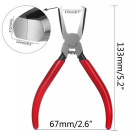 B Baosity Top Cutting Clamp Right Angle Clamp for Nail Remover Wire Cutting Crafting