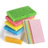 Bmeigo Washing Up Sponge 12PCS, Compostable Kitchen Sponge Nautural Cellulose