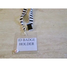 Unbranded LANYARD ID BADGE HOLDER BASEBALL, NURSE,OFFICE,M