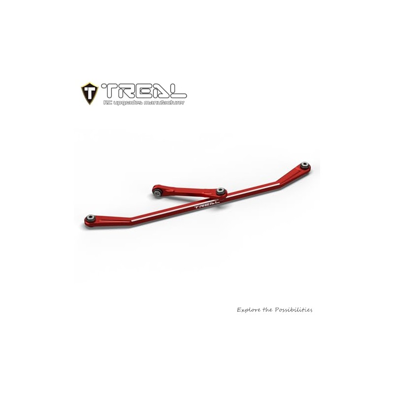 TREAL Aluminum 7075 Front Steering Linkages Set Rod Links for