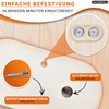 WASSERFELD® Sauna Thermometer Hygrometer [2in1 Funktion] Präzises Saunathermometer für eine