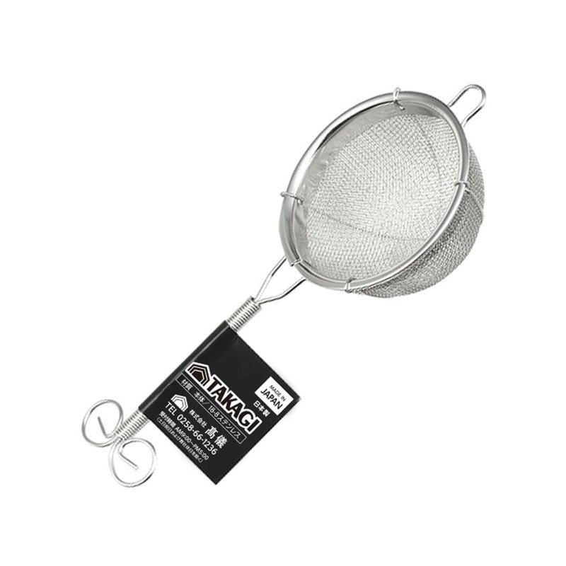 Takagi TAKAGI 18-8 Stainless Steel, Double Tea Strainer, Small Size,
