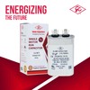 Capacitor (Oval) 10 uF ±5% 370V/440V Single Element CBB65 Motor