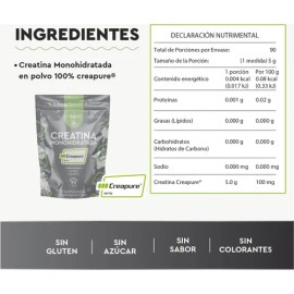 Vitatú | Creatina Monohidratada Creapure De Alta Pureza Sabor Sin sabor