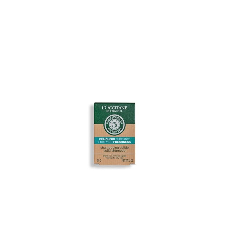 L'OCCITANE Champú Sólido Purificante Freshness 60 g Cuidado Capilar Natural