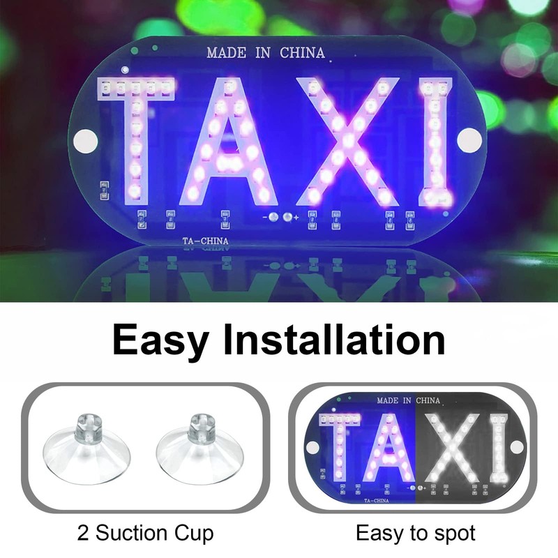 GAESHOW 12 V Taxi Windscreen Driver's Cab Indicator Light Shield
