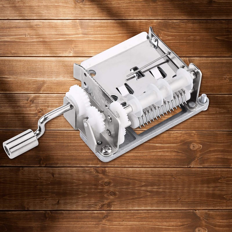 DIY Music Box Kit, Bewinner 15 Note Tape Hand Crank