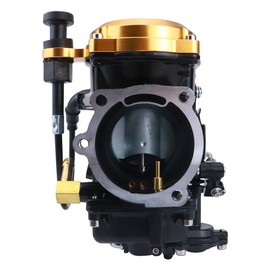 YJGZSVK 883 Carburetor CV40 + 43" Throttle Cable for Harley Davidson Sportster 883 XL883 1200 XLH1200 Touring Dyna FXR FXD 1998-2016 Softail 1988-2017 Replace 27490-04 27421-99C 27421-99A Carb