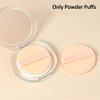 Kakalote Borlas Maquillaje Redondas Polvos Faciales Cinta Borla Corporal Terciopelo