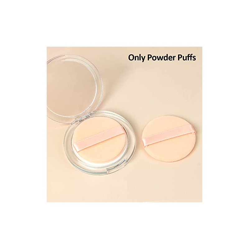 Kakalote Borlas Maquillaje Redondas Polvos Faciales Cinta Borla Corporal Terciopelo
